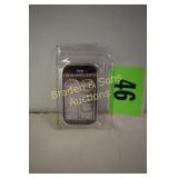 SILVER ONE OUNCE BAR DEPICTING TEN