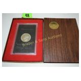 US 1972-S PROOF SILVER CLAD EISENHOWER DOLLAR