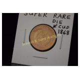 US 1868 TWO CENT PIECE ERROR COIN