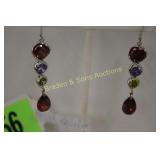 LADIES GEMSTONE EARRINGS