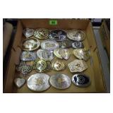 GROUP OF 20 NEW WESTERN BELT BUCKLES