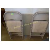 CARD TABLE WITH 4 CHAIRS