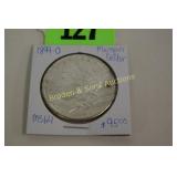 US 1899-O MORGAN SILVER DOLLAR, MS64 QUALITY