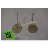 LADIES STERLING SILVER EARRINGS