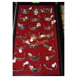 GROUP OF 2 TRAYS OF ASSTD BRACELETS