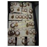 GROUP OF 2 TRAYS OF ASSTD EARRINGS AND NECKLACES