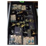 GROUP OF 2 TRAYS OF ASSTD EARRINGS AND NECKLACES