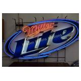 MILLER LITE 64" X 38" NEON SIGN IN