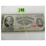 SERIES 1891 $1.00 CURRENCY NOTE SIGNED ROSECRANS