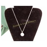 LADIES STERLING SILVER WITH PINK AND WHITE TOPAZ