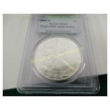 PCGS GRADED MS69 - 20TH ANNIVERSARY-2006-W