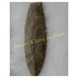 REINHARDT 6" GREY GHOST POINT. (DISPLAY CASE NOT