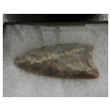 NATIVE AMERICAN CLOVIS POINT FROM EARLY PALEO