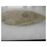 NATIVE AMERICAN 6.5" CEREMONIAL POINT WITH DISPLAY