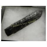 NATIVE AMERICAN 6.5" SCOTTSBLUFF OBSIDIAN