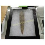NATIVE AMERICAN 4" ENSOR POINT IN DISPLAY CASE