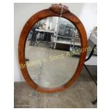 OVAL WALL MIRROR