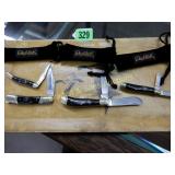 GROUP OF 4 NEW DALE EARNHARDT POCKET KNIVES