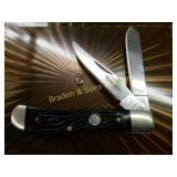 NEW REMINGTON TWO BLADED FOLDING KNIFE WITH