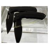 GROUP OF 2 NEW SCHRADE POCKET KNIVES WITH 3"