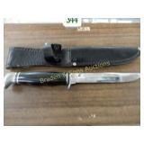 USED CASE DOUBLE XX FIXED BLADE KNIFE WITH