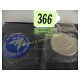 US 1971 AND 1972 UNCIRCULATED EISENHOWER