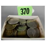 GROUP OF ASSTD FOREIGN COINS