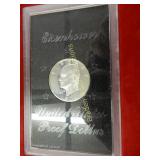 US 1971 PROOF EISENHOWER SILVER DOLLAR