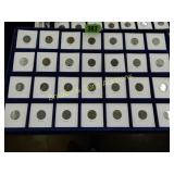 GROUP OF 56- 1943 STEEL WHEAT PENNIES