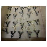 GROUP OF 20 NEW WESTERN SPUR KEY CHAINS