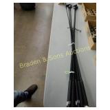 GROUP OF 10 NEW BUGGY WHIPS AND QUIRTS