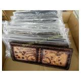 GROUP OF 20 NEW LEATHER WALLETS