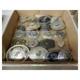GROUP OF 20 NEW WESTERN BELT BUCKLES