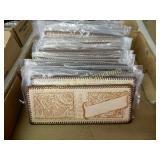 GROUP OF 20 NEW TOOLED LEATHER WALLETS