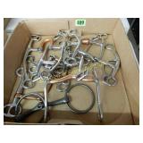 GROUP OF 8 NEW CONTEMPORARY WESTERN HORSE BITS