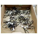 GROUP OF 50 NEW HAND BRAIDED HORSEHAIR KEY CHAINS