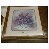 FRAMED PRINT AND MIRROR