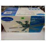 NEW HARBOR BREEZE 52" CEILING FAN IN BOX