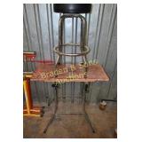 BLACK AND DECKER WORKMATE AND STOOL