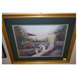 FRAMED 16" X 22" PRINT BY T. ELLIS