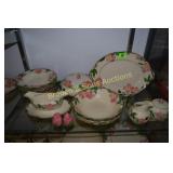 GROUP OF 67 PIECES OF FRANCISCAN DESSERT ROSE