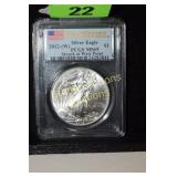 PCGS GRADED MS69 2012-W FIRST STRIKE SILVER EAGLE