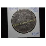 US 1890-O MORGAN SILVER DOLLAR