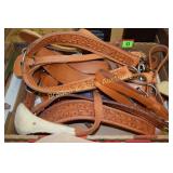 GROUP OF 5 NEW HIGH QUALITY LEATHER BREAST