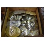 GROUP OF 20 NEW WESTERN BELT BUCKLES