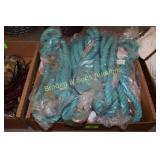 GROUP OF 10 NEW COTTON LEAD ROPES