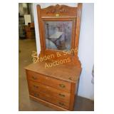 VINTAGE THREE DRAWER DRESSER