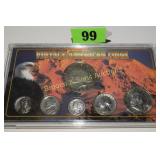 US VINTAGE AMERICAN COIN SET WITH