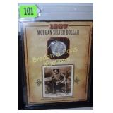 LEGENDS OF THE WEST US 1887-P MORGAN SILVER DOLLAR