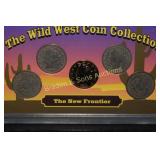 THE WILD WEST COIN COLLECTION WITH 5 V NICKELS